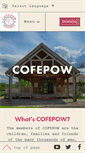 Mobile Screenshot of cofepow.org.uk